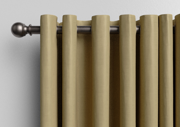Shima Faux Silk, Latte - Made to Measure Curtains - Image 12